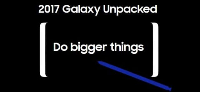 Comment suivre la conférence Galaxy Unpacked dédiée au Note 8 ?