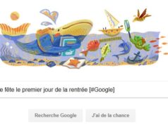 Google fête la premier jour de la rentrée [#Doodle]