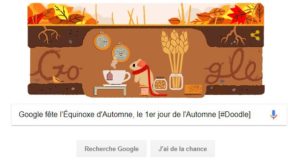 Google fête l’Équinoxe d'Automne, le 1er jour de l'Automne [#Doodle]