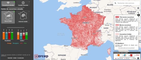 Comment connaitre la réelle couverture 3G/4G autour de chez vous ?