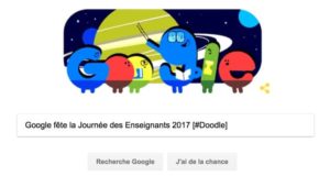 Google fête la Journée des Enseignants 2017 [#Doodle]