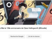 Google fête le 106e anniversaire de Clare Hollingworth [#Doodle]
