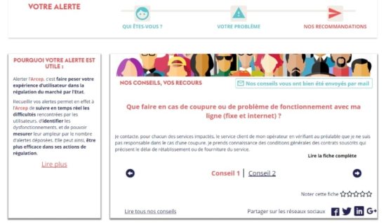 J'alerte l'Arcep : un nouvel outil pour défendre les consommateurs