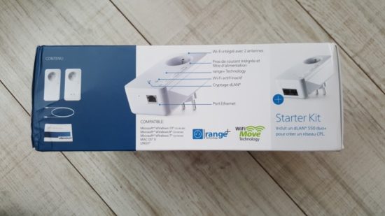 Test du devolo dLan 550+ WiFi Starter Kit