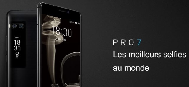 Meizu Pro 7 : un beau smartphone doté d'un écran secondaire [Test]