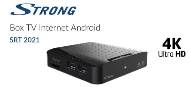 Test de la box Android IPTV Strong SRT 2021