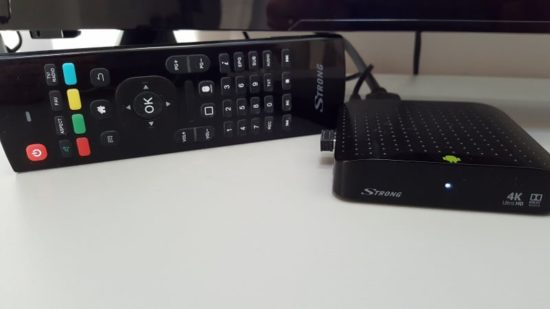 Test de la box Android IPTV Strong SRT 2021