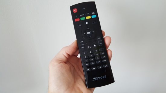 Test de la box Android IPTV Strong SRT 2021