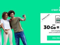 RED by SFR propose un forfait 30 Go à 30 € par mois