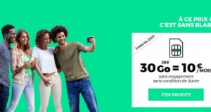 RED by SFR propose un forfait 30 Go à 30 € par mois