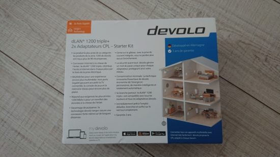 devolo dLan 1200 triple+ : un kit CPL équipé de 3 ports Gigabit [Test]