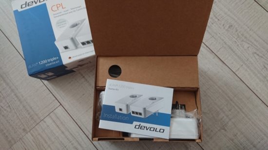 devolo dLan 1200 triple+ : un kit CPL équipé de 3 ports Gigabit [Test]