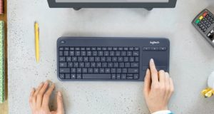 Logitech K400 Plus : un clavier sans fil équipé d'un pavé tactile [Test]