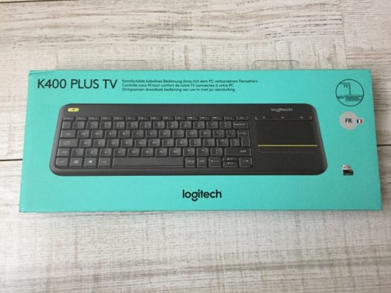 Logitech K400 Plus : un clavier sans fil équipé d'un pavé tactile [Test]