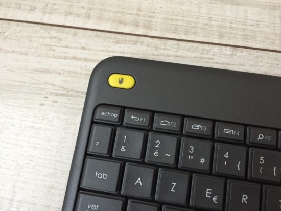 Logitech K400 Plus : un clavier sans fil équipé d'un pavé tactile [Test]