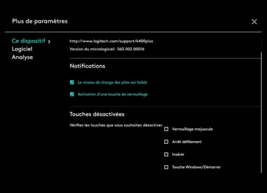 Logitech K400 Plus : un clavier sans fil équipé d'un pavé tactile [Test]