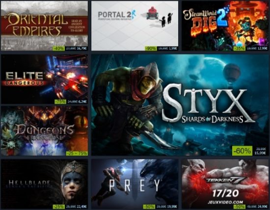 Préparez votre CB, les soldes d'hiver Steam ont démarré !