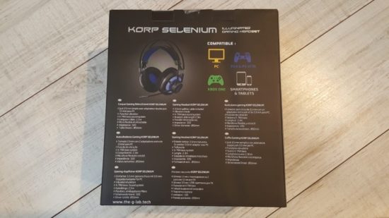 Korp Selenium : le dernier casque gamer signé The G-Lab [Test]