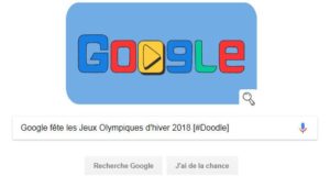 Google fête les Jeux Olympiques d'hiver 2018 [#Doodle]