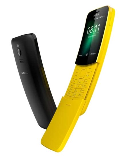 #MWC2018 - Nokia dévoile 5 nouveaux smartphones dont un nouveau Nokia 8810