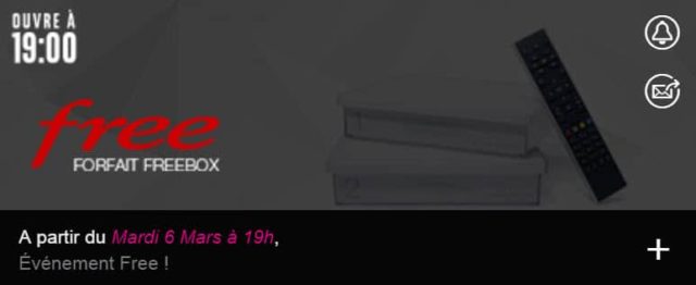#Free bradera sont forfait Freebox Crystal dès demain