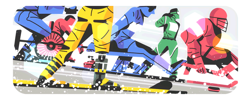 Google fête le début des Jeux Paralympiques 2018 [#Doodle]