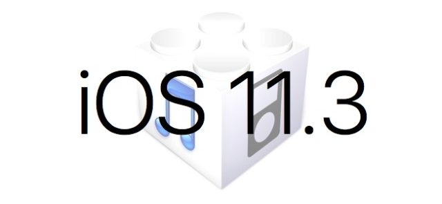 L'iOS 11.3 est disponible au téléchargement [liens directs]