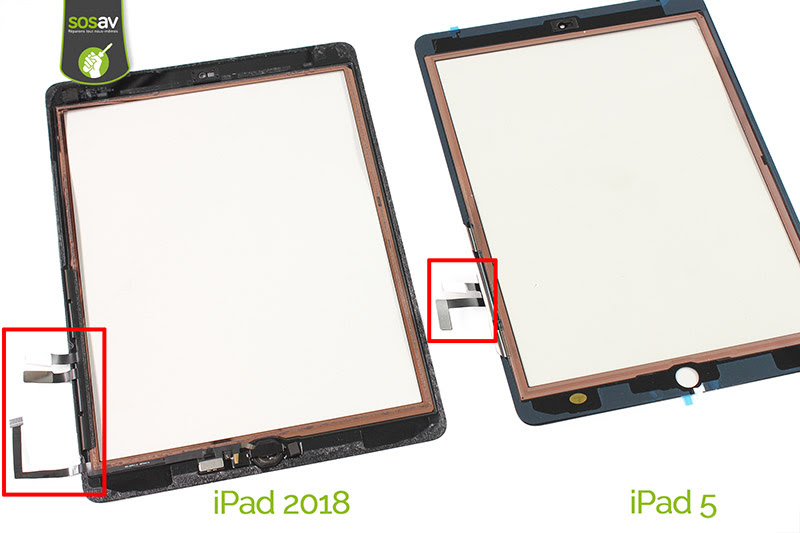 L'iPad 6 s'est fait démonter par @SOSav_fr
