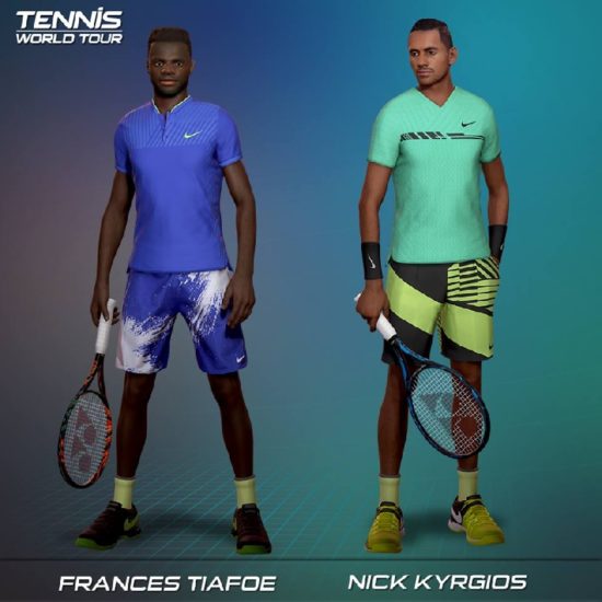 Tennis World Tour : découverte de la liste des 32 joueurs et joueuses