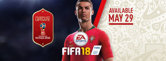 EA Sports FIFA 18 - EA annonce la mise à jour FIFA World Cup Russia
