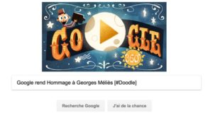 Google rend Hommage à Georges Méliès [#Doodle]