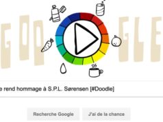Google rend hommage à S.P.L. Sørensen [#Doodle]