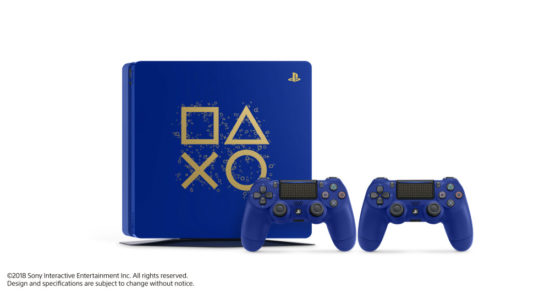 PS4 500Go + 2 DUALSHOCK 4 Édition Limitée Days of Play