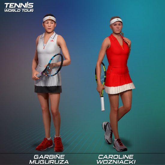 Tennis World Tour : découverte de la liste des 31 joueurs et joueuses disponibles [MAJ]