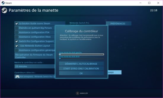 Comment ajouter la manette Switch Pro sur Steam ? [Tuto]