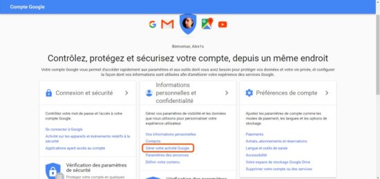 Comment supprimer le contenu de votre activité Google ? [Tuto]