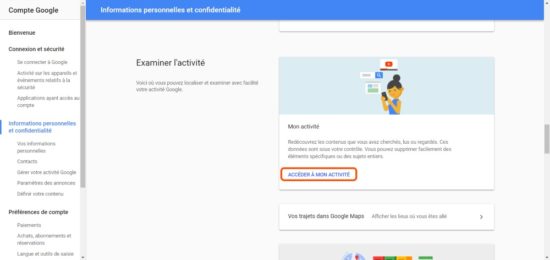 Comment supprimer le contenu de votre activité Google ? [Tuto]