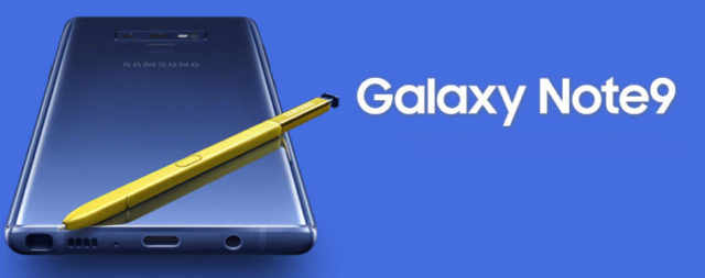 Samsung présente officiellement le Galaxy Note 9