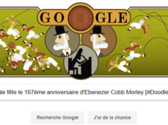 Google fête le 187ème anniversaire d'Ebenezer Cobb Morley [#Doodle]
