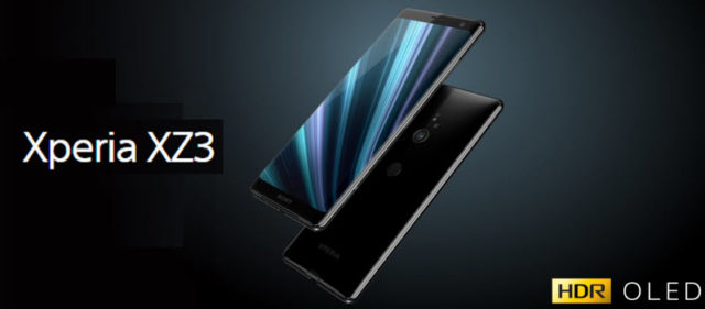 #IFA2018 - Sony lève le voile sur le Xperia XZ3 et son écran OLED