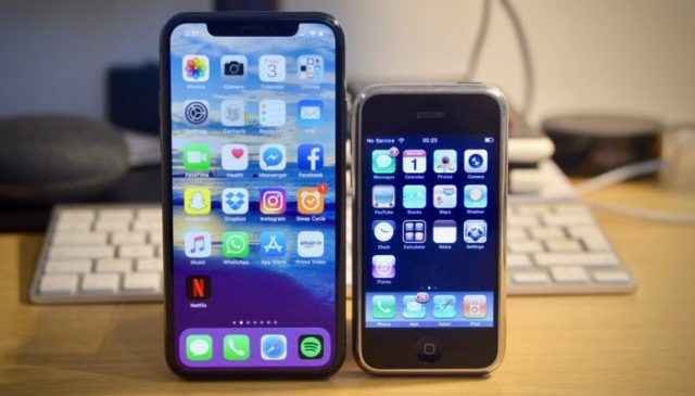 L'évolution des iPhone jusqu'à l'iPhone XS Max