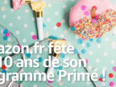 Amazon.fr fête les 10 ans de son programme Prime! [#Infographie]