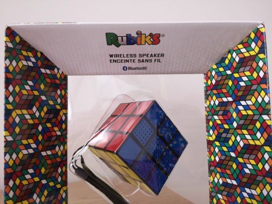 Test de l'enceinte sans fil Rubik's signée Bigben