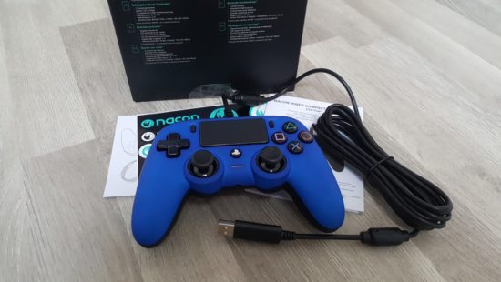 Nacon Wired Compact Controller : une manette pour PS4