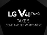 LG va présenter son LG V40 ThinQ le 3 octobre prochain LG va présenter son LG V40 ThinQ le 3 octobre prochain