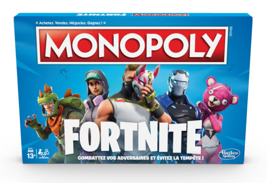 Le Monopoly #Fortnite débarque en France