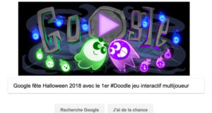 Google fête Halloween 2018 avec le 1er #Doodle jeu interactif multijoueur