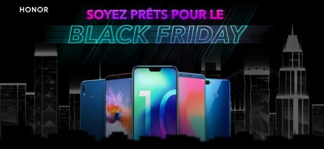 #BlackFriday : Honor propose de belles réductions sur ses smartphones