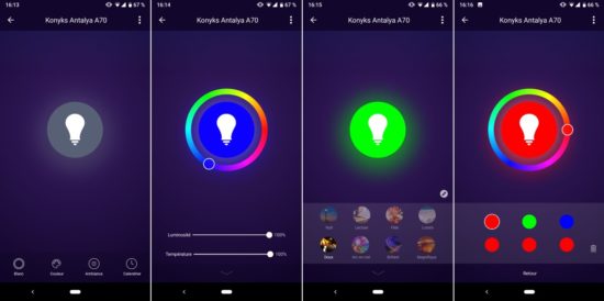 Antalya A70 : l'ampoule connectée WiFi de Konyks [Test]