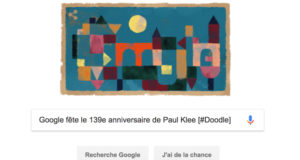 Google fête le 139e anniversaire de la naissance de Paul Klee